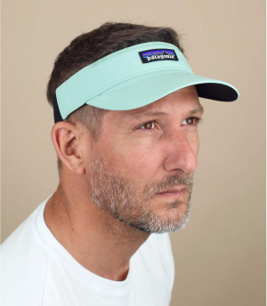 visera verde Patagonia Airshed Visor gypsum green